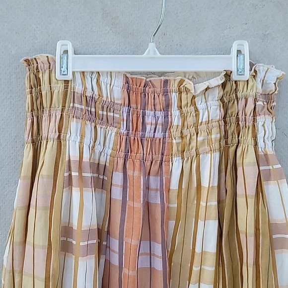 Paper Parachute Stretch Waist Maxi Full Skirt SZ M - Picture 14 of 16